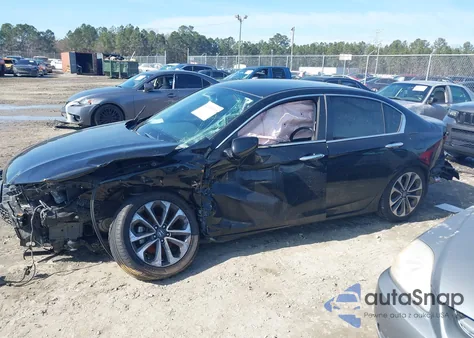 2015 Honda Accord Sport from USA, damaged, VIN 1HGCR2F57FA221276